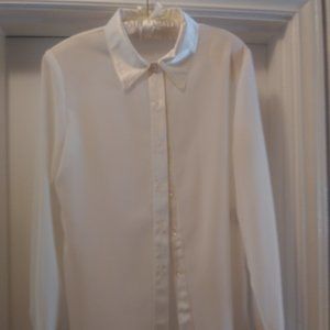 Cream Georgette Blouse